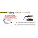 Silencieux INDY RACE EVO homologué embout carbone ARROW V85 TT 2025-2026