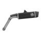 Silencieux INDY RACE EVO homologué embout carbone ARROW V85 TT 2025-2026