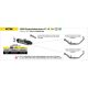 Silencieux ARROW Sonora embout carbone racing Super Adventure S/R 2021-2024