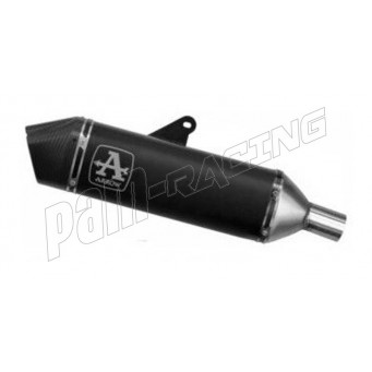 Silencieux homologué ou racing aluminium noir VELOCE ARROW Tiger 900 Gt/GT PRO 2024-2026