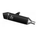 Silencieux homologué ou racing aluminium noir VELOCE ARROW Tiger 900 GT/GT PRO 2024-2026