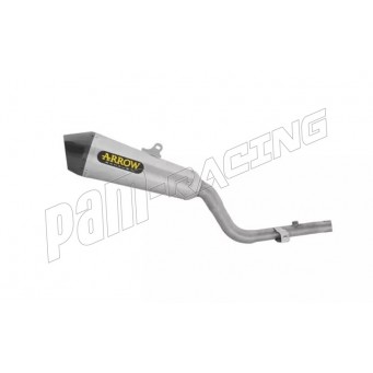 Silencieux X-Kone racing nichrom embout carbone ARROW CRF300L 2025-2026