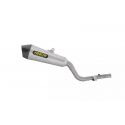 Silencieux X-Kone racing nichrom embout carbone ARROW CRF300L 2025-2026