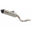 Silencieux Icon racing titane ou aluminium noir embout carbone ARROW CRF300L 2025-2026