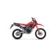 Silencieux Icon racing titane ou aluminium noir embout carbone ARROW CRF300L 2025-2026