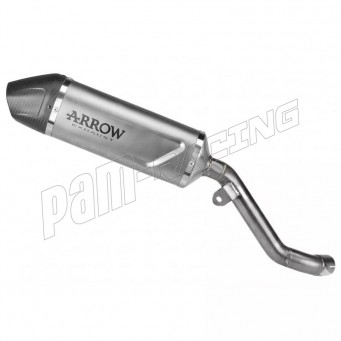 Silencieux Indy Race EVO racing avec embout en carbone ARROW KLE500 2026