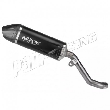 Silencieux Indy Race EVO racing avec embout en carbone ARROW KLE500 2026