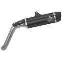 Silencieux INDY RACE EVO homologué aluminium noir ARROW V85 TT 2019-2023