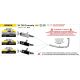 Silencieux INDY RACE EVO homologué embout carbone ARROW XL750 Transalp 2023-2026