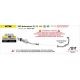 Silencieux INDY RACE EVO homologué embout carbone ARROW 390 Adventure R/X 2025-2026