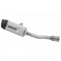 Silencieux INDY RACE EVO homologué embout carbone ARROW 390 Adventure R/X 2025-2026