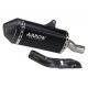 Silencieux Explorer homologué embout carbone ARROW V-Strom 800DE