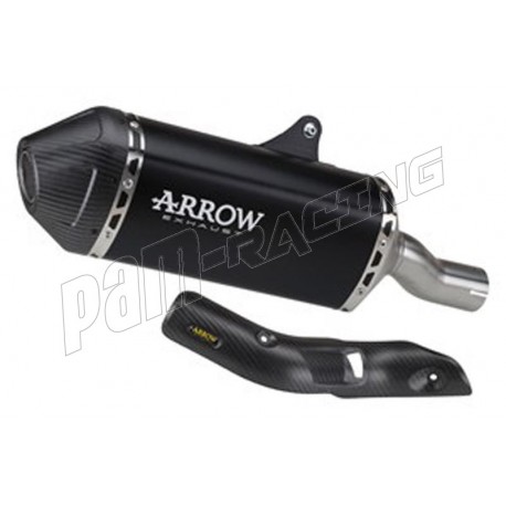 Silencieux Explorer homologué embout carbone ARROW V-Strom 800DE