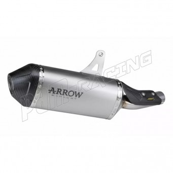 Silencieux Explorer homologué embout carbone ARROW XL750 Transalp 2023-2026