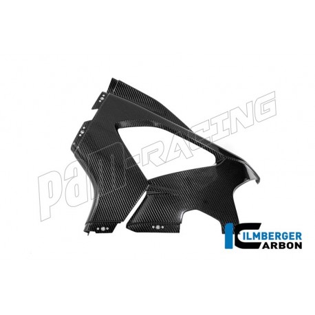 Flanc gauche racing carbone brillant ILMBERGER M1000RR 2025-2026