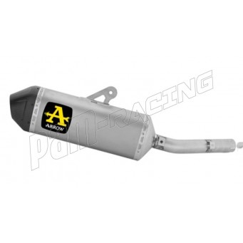 Silencieux Explorer homologué embout carbone ARROW Ténéré 700 2019-2026