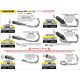 Ligne complète silencieux INDY RACE EVO homologué ARROW Ninja 650/Z650 2024-2026, Z650S 2026