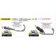 Ligne complète homologuée silencieux VELOCE ARROW Ninja 650/Z650 2024-2026, Z650S 2026
