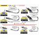 Ligne complète homologuée silencieux VELOCE ARROW Ninja 650/Z650 2024-2026, Z650S 2026