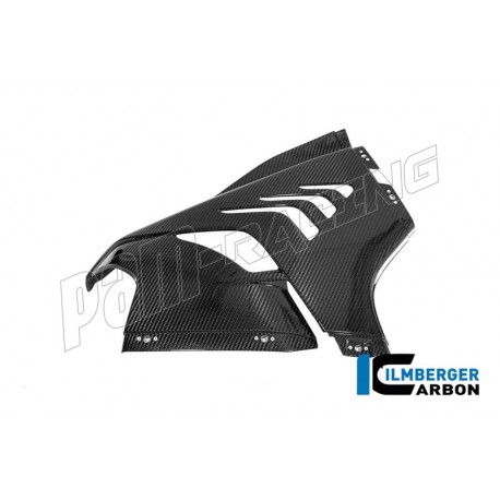 Flanc droit racing carbone brillant ILMBERGER M1000RR 2025-2026