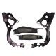 Protections de cadre et bras oscillant carbone R9 2025-2026