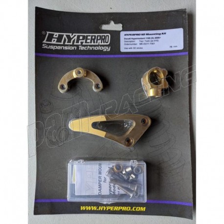 Kit de fixation pour amortisseur de direction HYPERPRO Hypermotard 1100/EVO 2007-2012