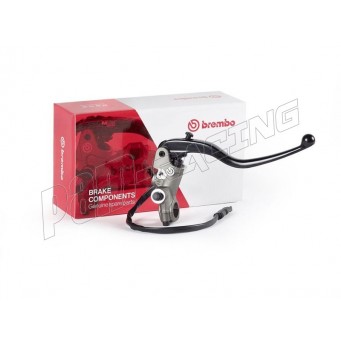 Maître-cylindre de frein radial moulé fonderie Brembo PR18X21 forgé levier noir