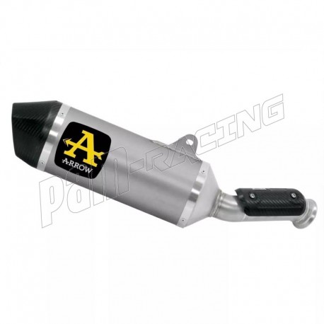 Silencieux Race Tech homologué embout carbone ARROW Duke 790 2025-2026