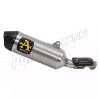 Silencieux Race Tech homologué embout carbone ARROW Duke 790 2025-2026
