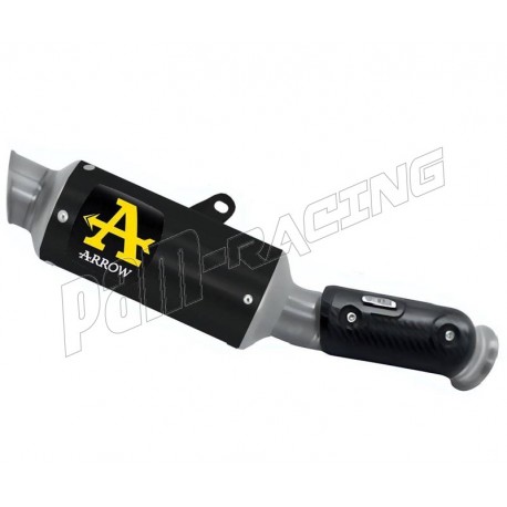 Silencieux GP2 titane ou nichrom noir ARROW Duke 790 2025-2026