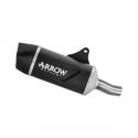 Silencieux INDY RACE EVO homologué embout carbone ARROW 450MT 2025-2026