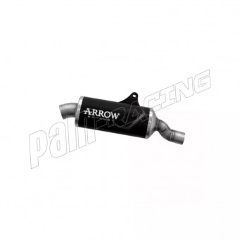 Silencieux INDY RACE EVO homologué embout inox ARROW 450MT 2025-2026