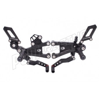 Commandes reculées Pure Concept PP Tuning Street Triple 765 2023-2026