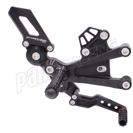 Commandes reculées Pure Concept PP Tuning Street Triple 765 2023-2026