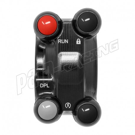 Cocotte de tirage rapide avec commodo intégré JETPRIME Diavel V4 2023-2026