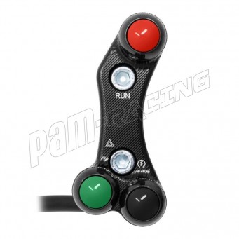 Commodo racing droit 3 boutons JETPRIME 765 Street Triple R 2023-2026