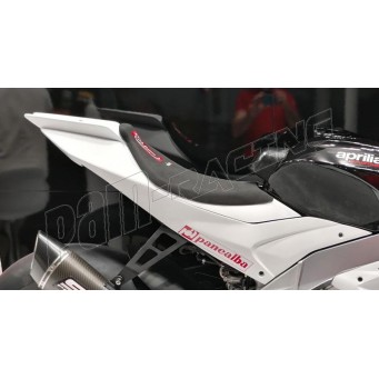 Coque arrière racing fibre de verre RSV4 2021-2024 PLASTIC BIKE 2 PCS