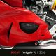 Kit de 2 protections de carter GB Racing Panigale V2, Streetfighter V2 2025-2026