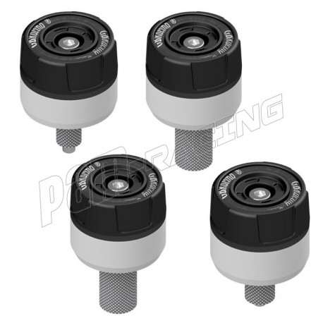 Tampons de protection de fourche & bras oscillant GB Racing GSXR600/750 2011-2016