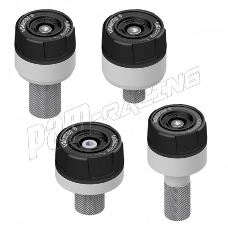 Tampons de protection d'axe de roue avant & arrière GB Racing RSV4, Tuono V4 2021-2026