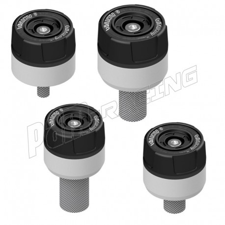 Tampons de protection d'axe de roue avant & arrière GB Racing MT-09, Tracer 900, XSR900