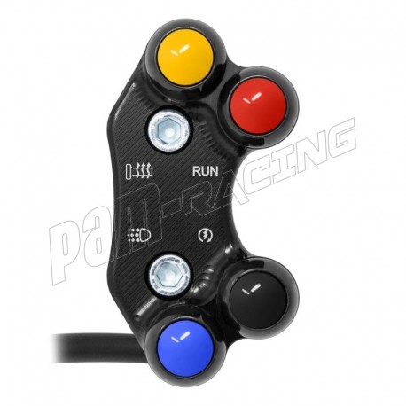 Commodo racing droit 4 boutons JETPRIME Panigale V2/Streetfighter V2 2025-2026