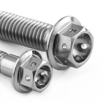 Vis d'étriers de frein titane percées M10x60 mm (1.25) PRO-BOLT Race Spec