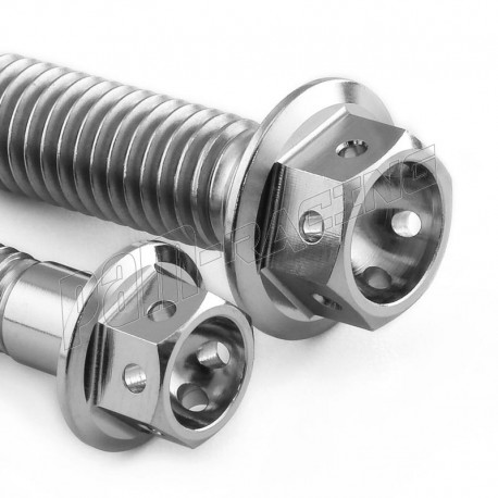 Vis d'étriers de frein titane percées M10x60 mm (1.25) PRO-BOLT Race Spec