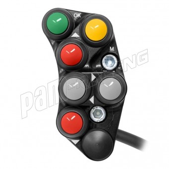Commodo racing gauche 6 boutons JETPRIME 765 Street Triple R 2023-2026