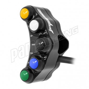 Commodo Superbike gauche 8 boutons JETPRIME Panigale V4R 2019-2024
