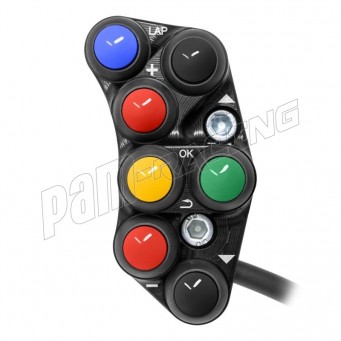 Commodo racing gauche 7 boutons JETPRIME 790 Duke 2025-2026, Duke 990 2024-2026