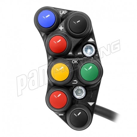 Commodo racing gauche 7 boutons JETPRIME 790 Duke 2025-2026, Duke 990 2024-2026