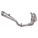 Ligne complète racing inox/titane silencieux Konix EVO ZX6R 2009-2016, ZX6R 636 2013-2016, 2019-2026 SPARK