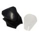 Tête de fourche racing fibre de verre noire + bulle  S2 CONCEPT CB750 Hornet 2025-2026
